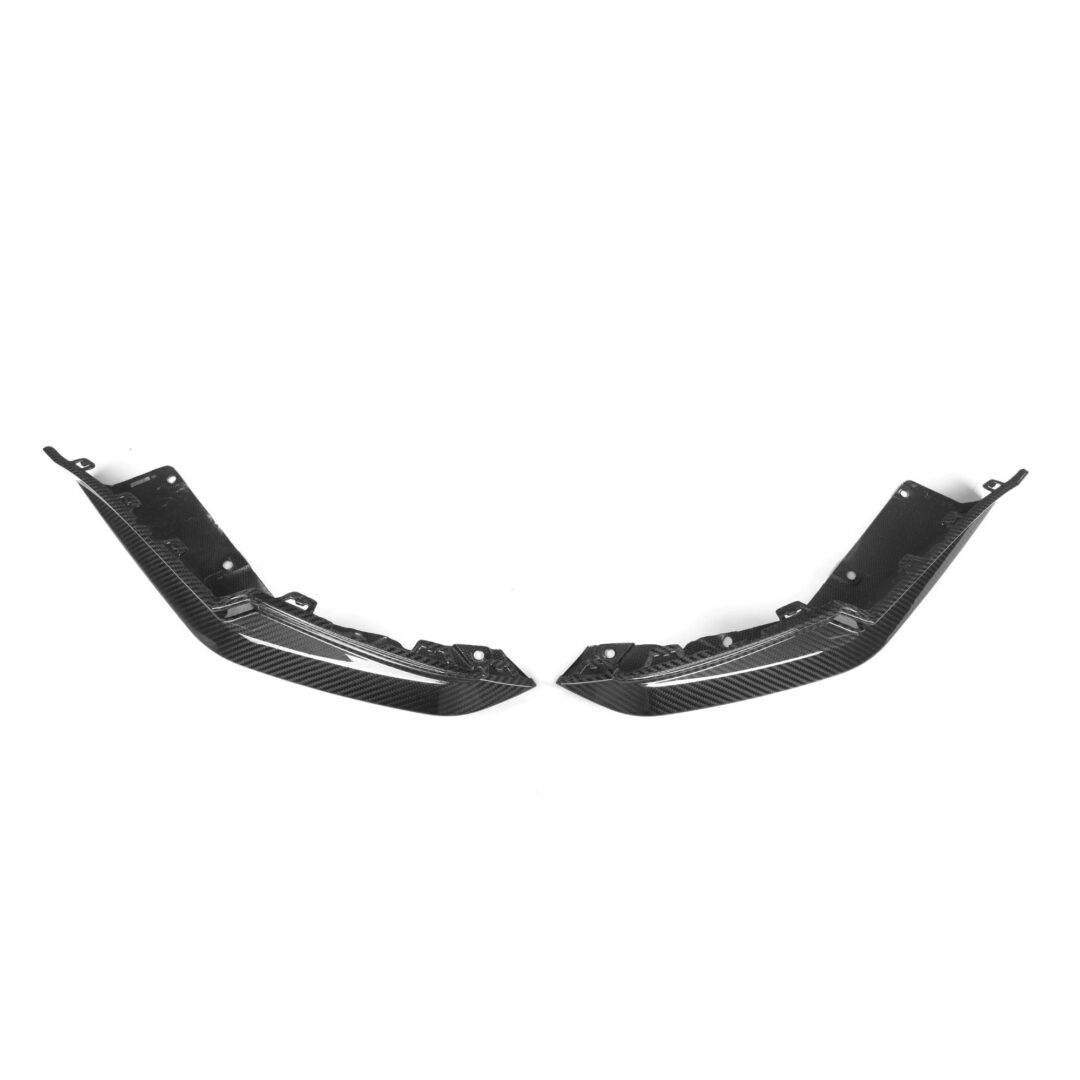 PSD BMW M3 OEM STYLE REPLACEMENT REAR SIDE DIFFUSERS IN PRE PREG CARBON FIBRE (G80/G81)