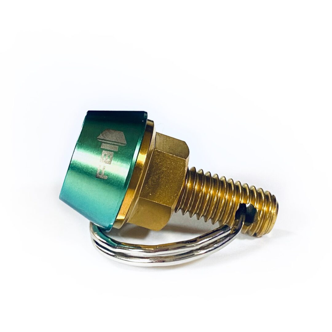 Fidget-Bolt Gold Green