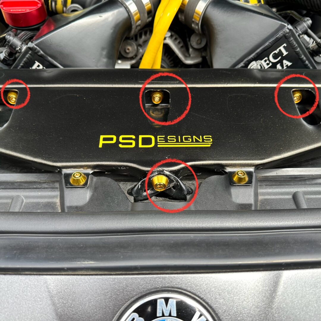 PSD F10 M5 Front Clip locations