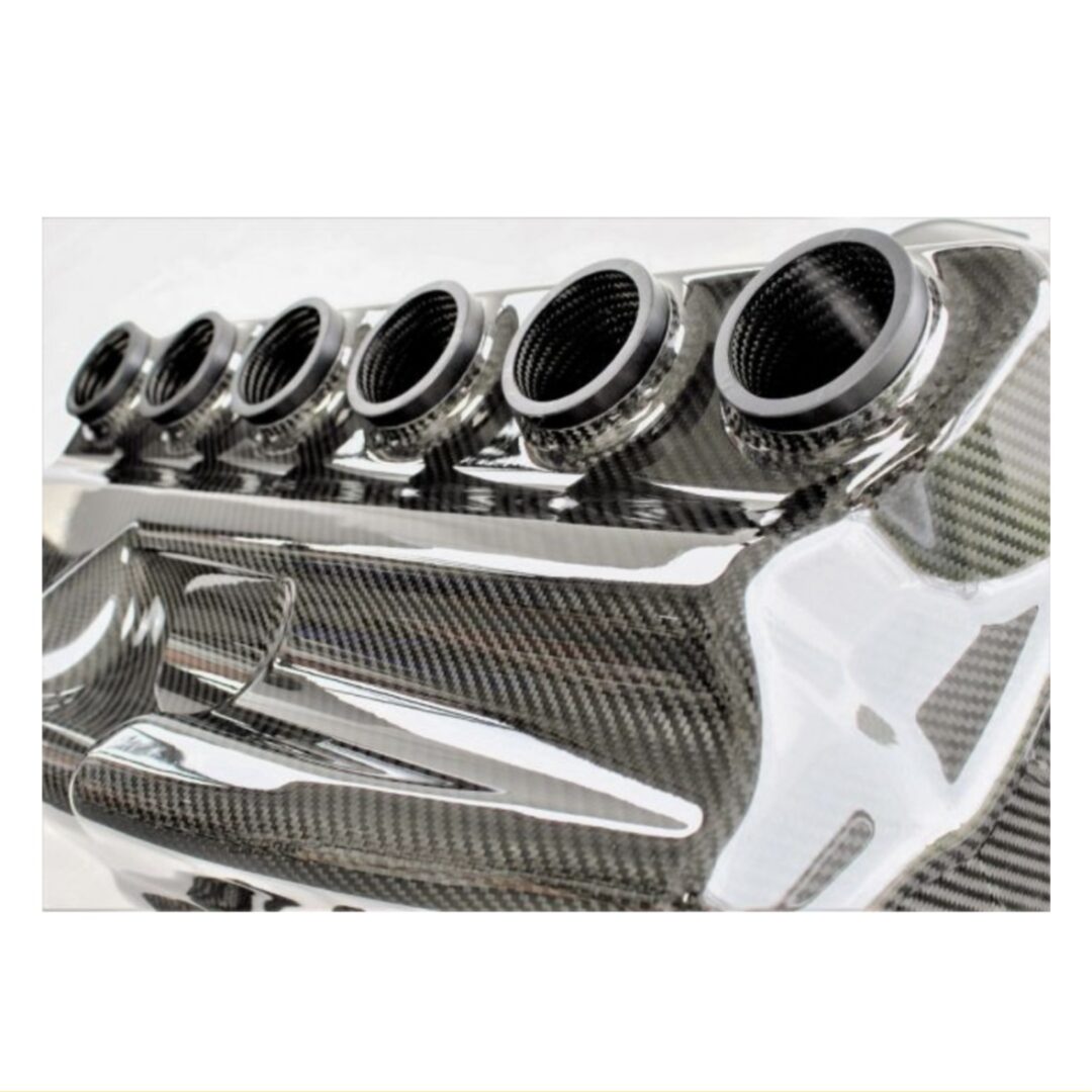 BMW E46 M3 S54 Carbon Airbox (KARBONIUS) with oem Carbon Trumpets and 5 Year Warranty - Image 4