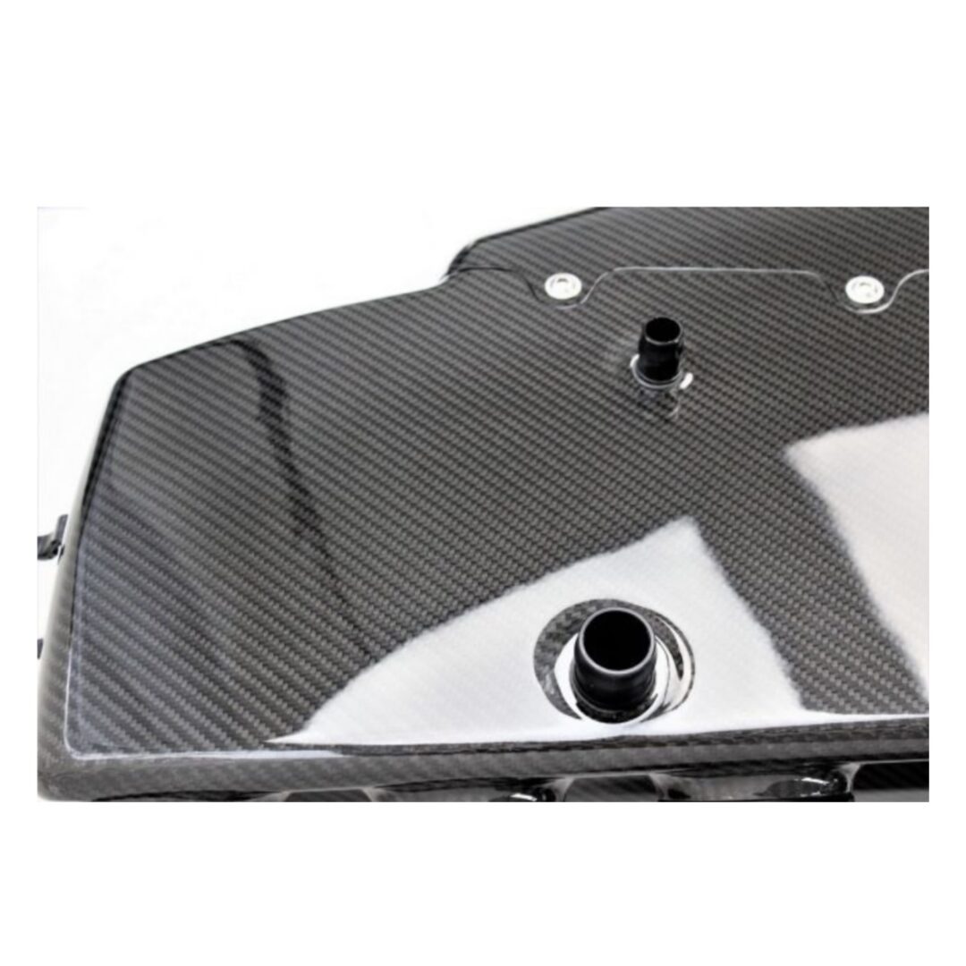 BMW E46 M3 S54 Carbon Airbox (KARBONIUS) with oem Carbon Trumpets and 5 Year Warranty - Image 2