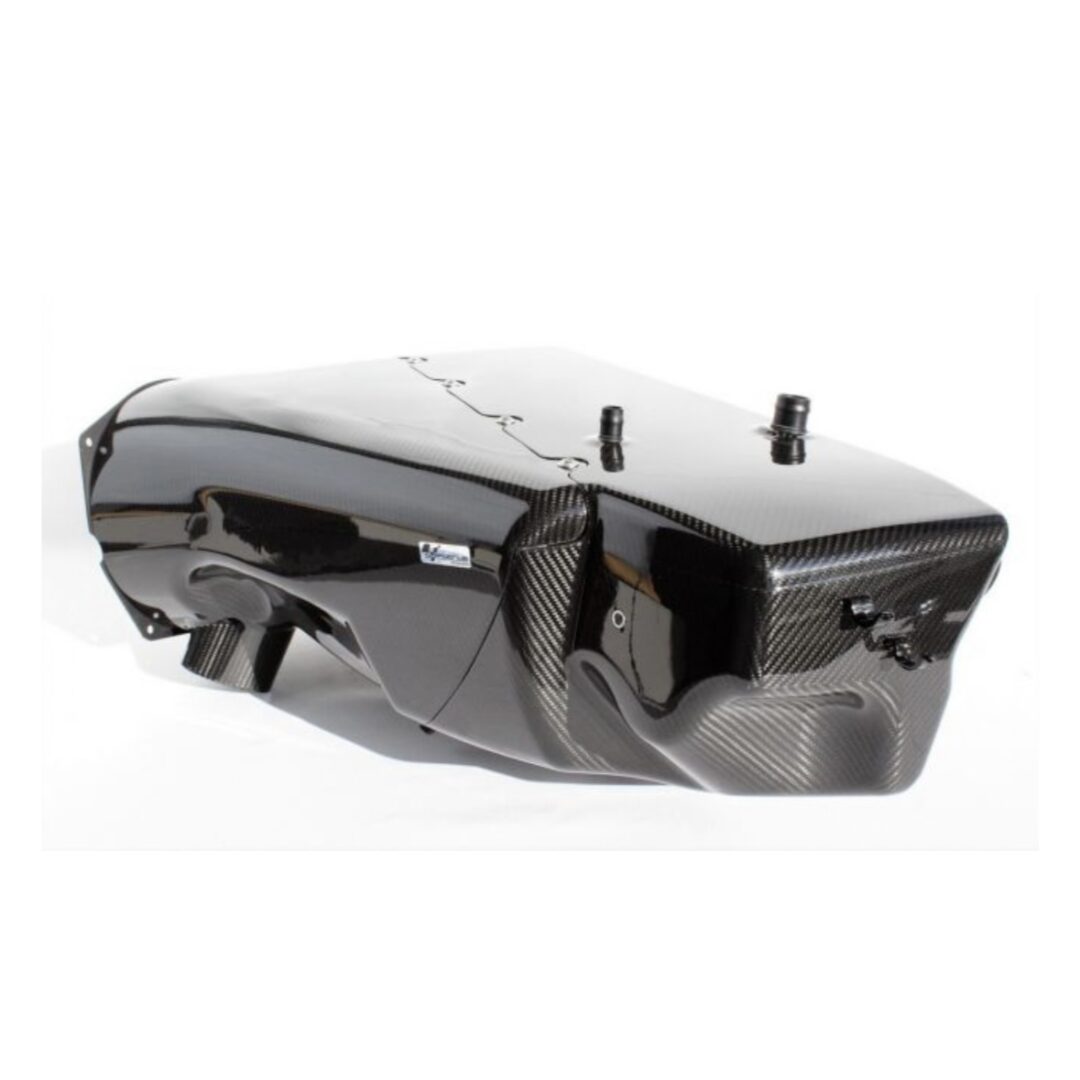 BMW E46 M3 S54 Carbon Airbox (KARBONIUS) with oem Carbon Trumpets and 5 Year Warranty - Image 5