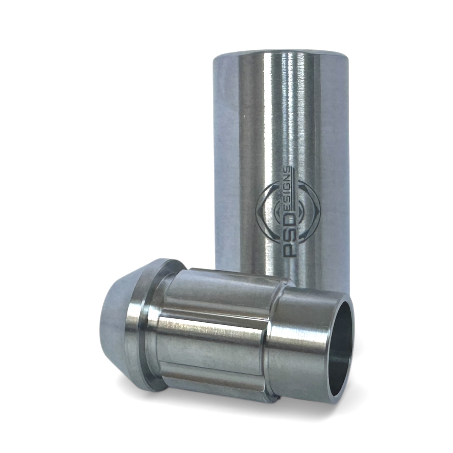 PSDesigns Raw Titanium Extended Locking Wheel Nuts (M14x1.5mm) - Image 3