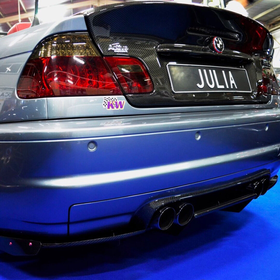 BMW E46 M3 AGT Styling Rear CSL-look Diffuser