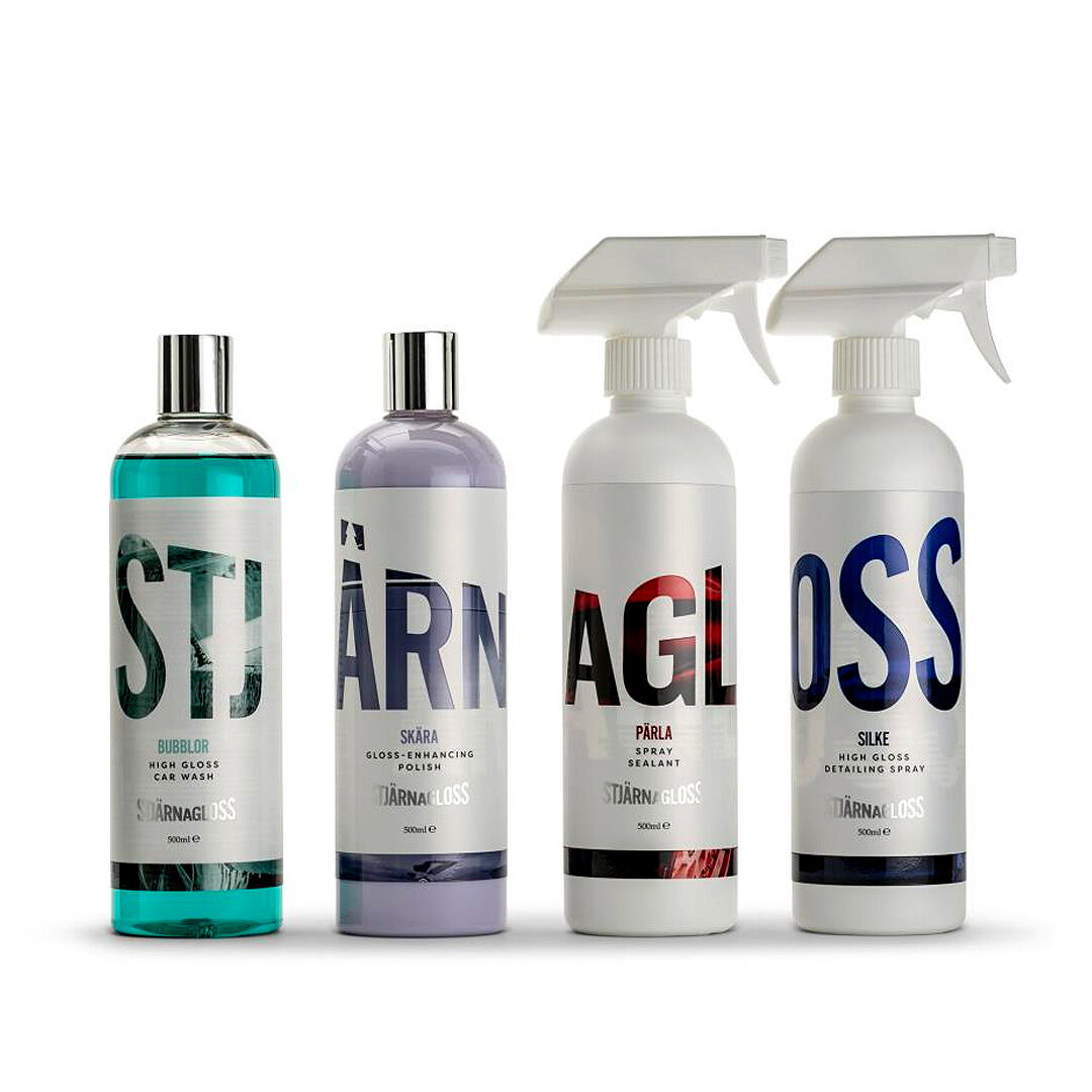 Core Four Kit - Shampoo, Polish, Sealant & Detailing Spray